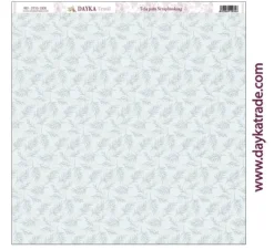 Tela DTXS-1000 Hojas Hoy Es Mi Día Niño Dayka 30x30cm