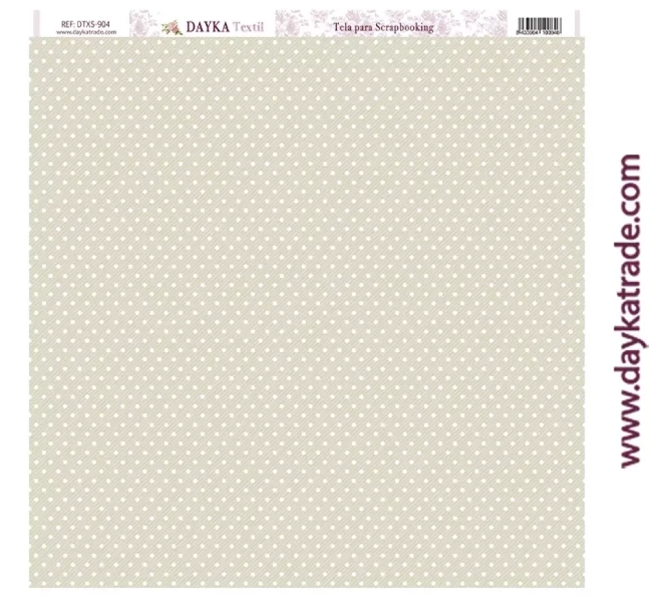 Tela DTXS-904 Lunaes Beige Dayka 30X30cm