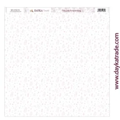 Tela DTXS-971 Patrón Floral Ha Nacido una Estrella Niña/Niño Dayka 30x30cm