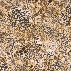 Tela Estampado Animal Leopardo Craftelier 50x30cm