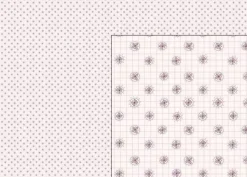 Tela Flores Rosas Un Poblado Mágico El Altillo de los Duendes 50x35cm