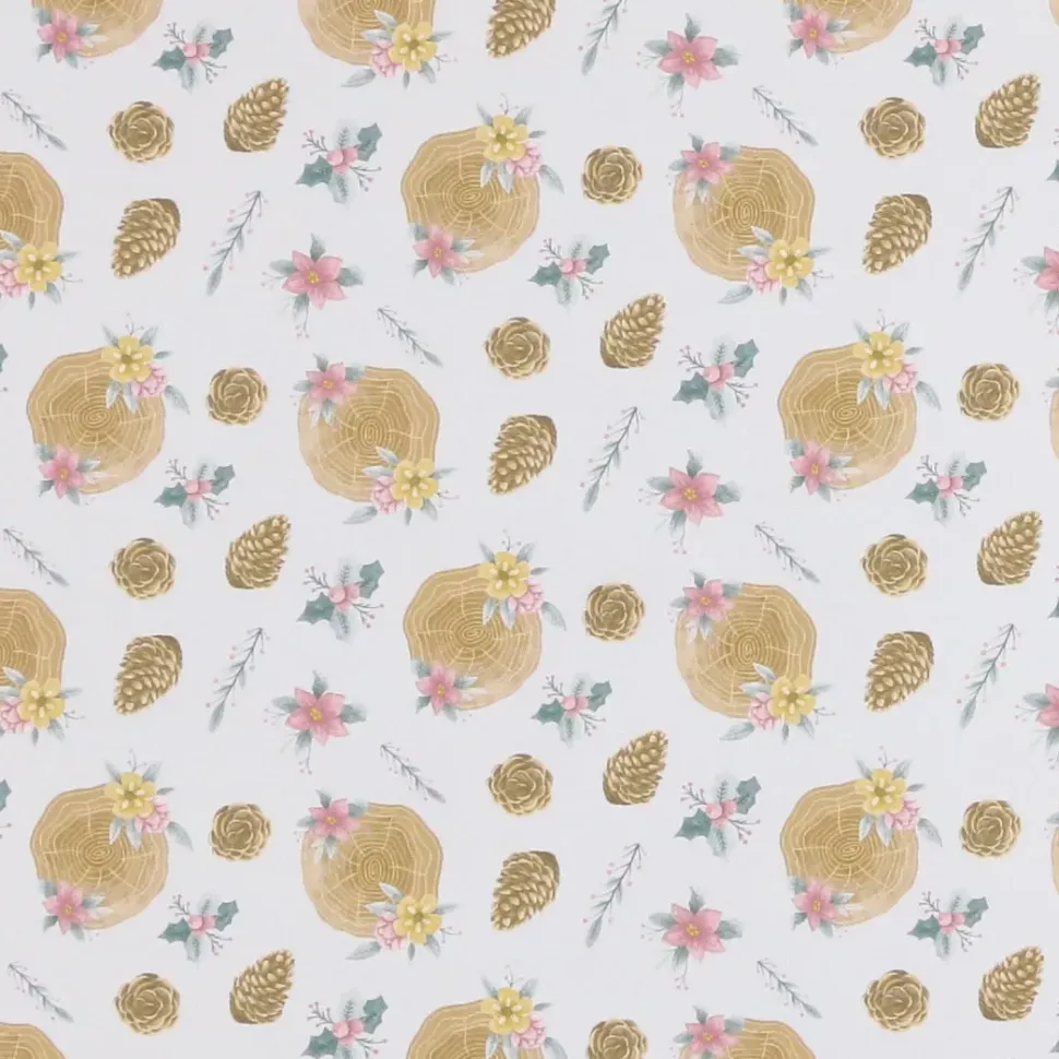 Tela Para Encuadernar Ambiente de Diciembre All You Need Is Christmas Craftelier 34x49cm