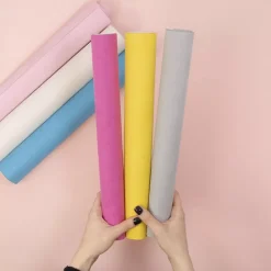 Tela Para Encuadernar Ante Powder Pink Craftelier 35x50cm