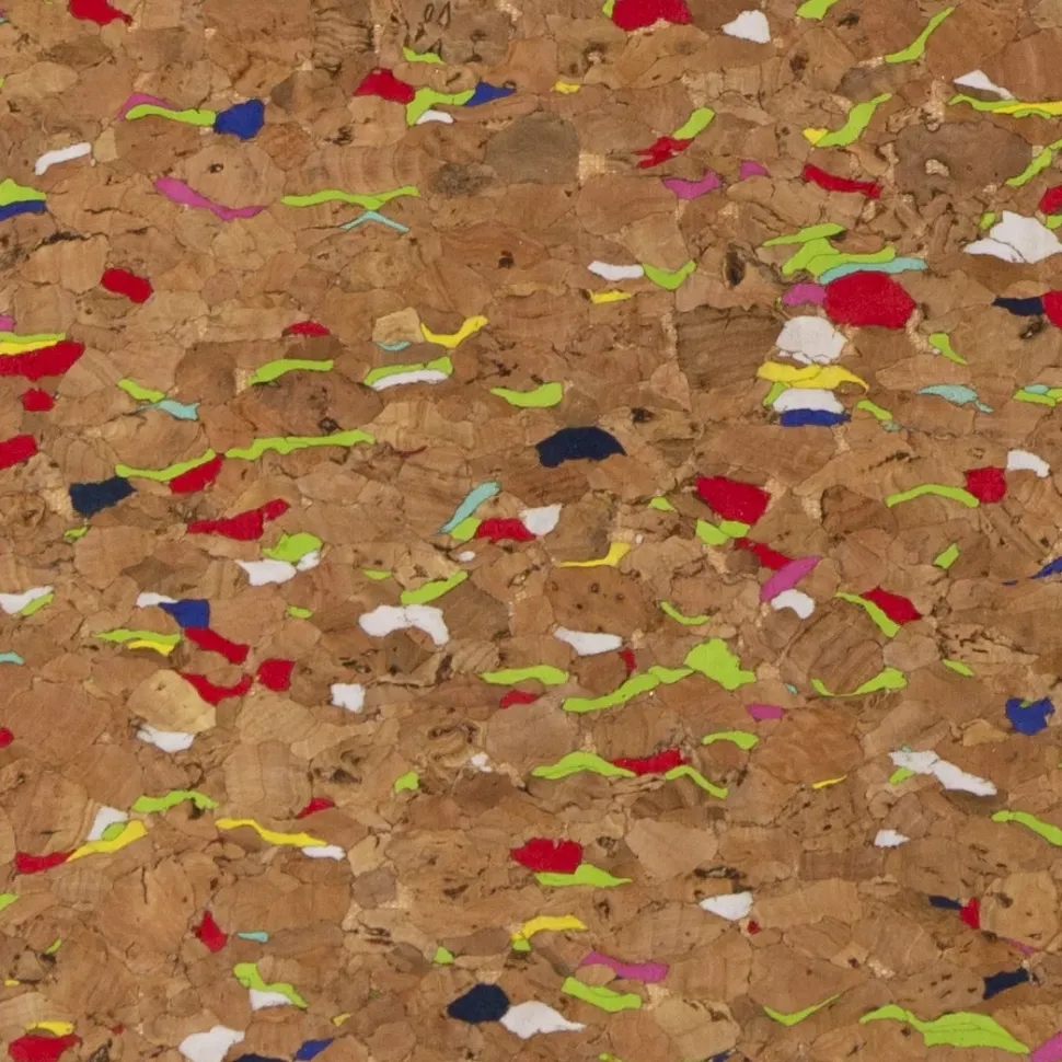 Tela Para Encuadernar Corcho Colour Splash Craftelier 35x50cm