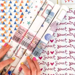 Tela Para Encuadernar ¿Has Visto las Estrellas? Piccolina Brava Culo Inquieto My Sweet Valentine 50x35cm