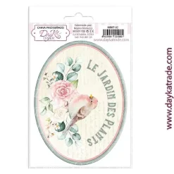 Tela para scrapbooking y cartonaje Pájaro Dayka