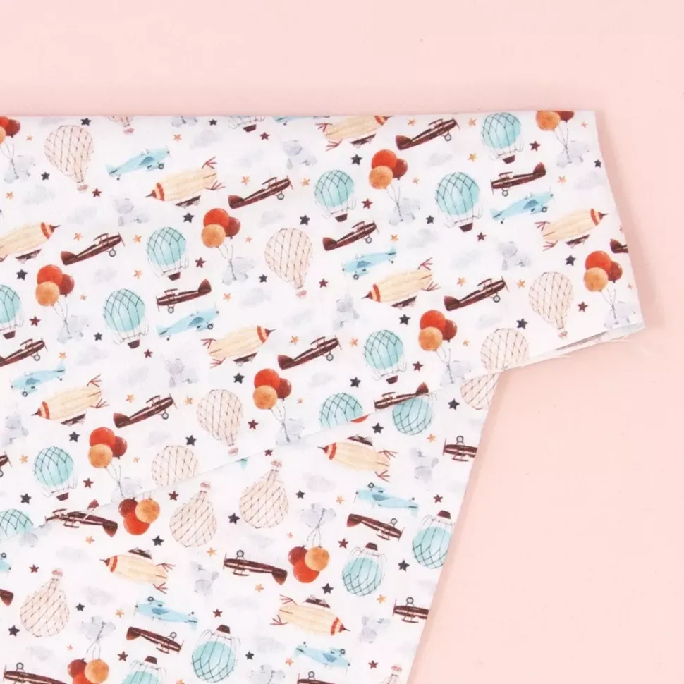 Tela Viaje Celeste Craftelier 50x30cm