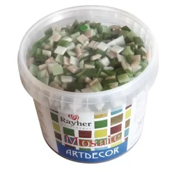 Teselas para Mosaico Verde Oscuro Rayher 1300 piezas