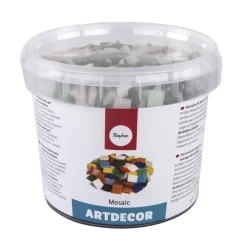 Teselas para Mosaico Verde Oscuro Rayher 1300 piezas