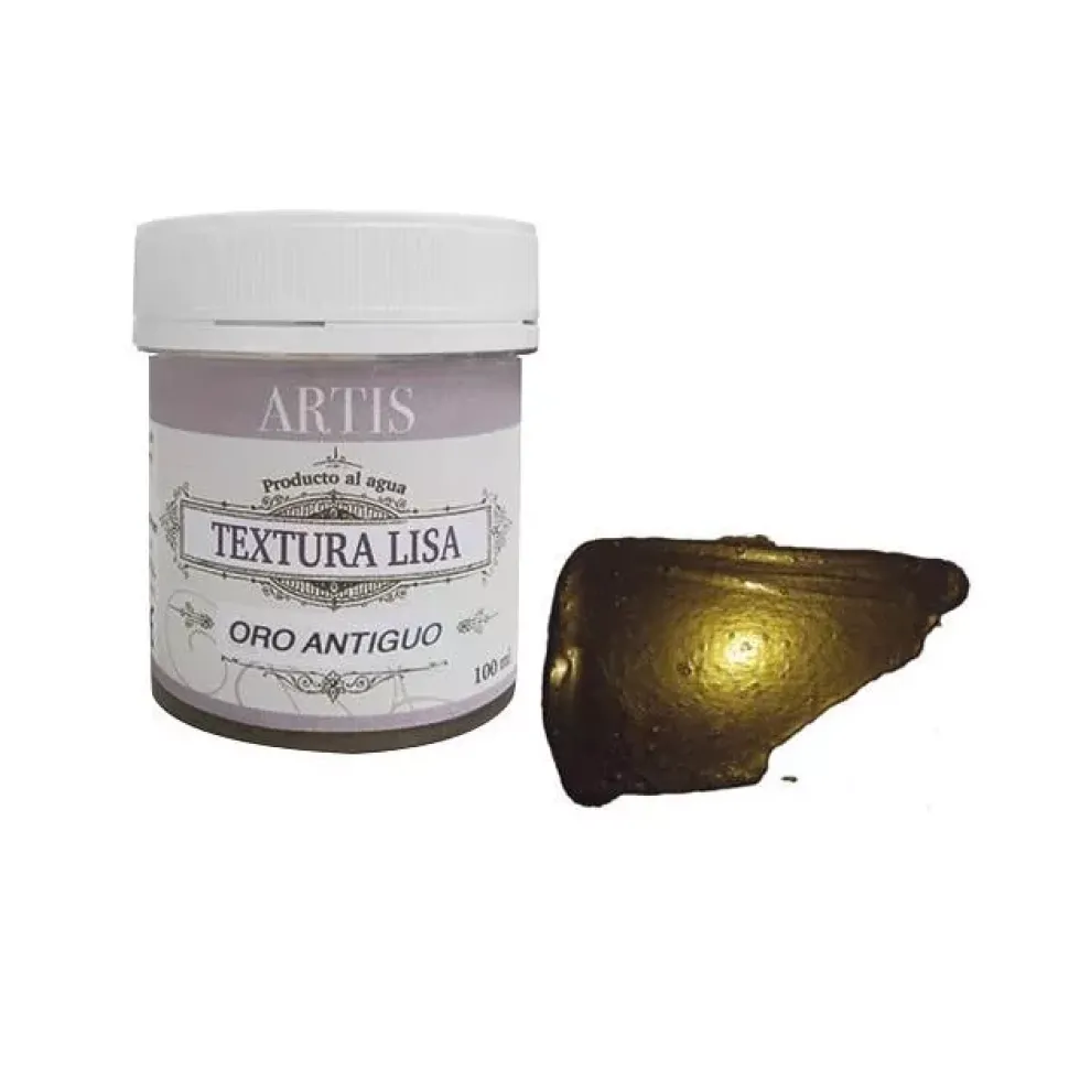 Textura Lisa Gel Oro Antiguo Artis Cromática Dayka