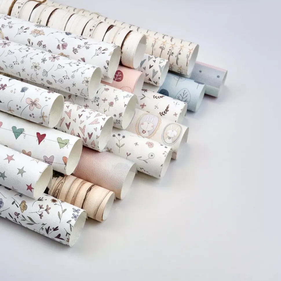 Textura para Encuadernar Alas de Hada Bosque Rosa El Altillo de los Duendes