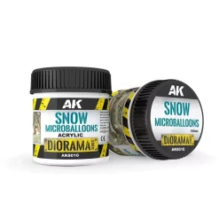 Textura Snow Microballoons Diorama AK Interactive 100ml