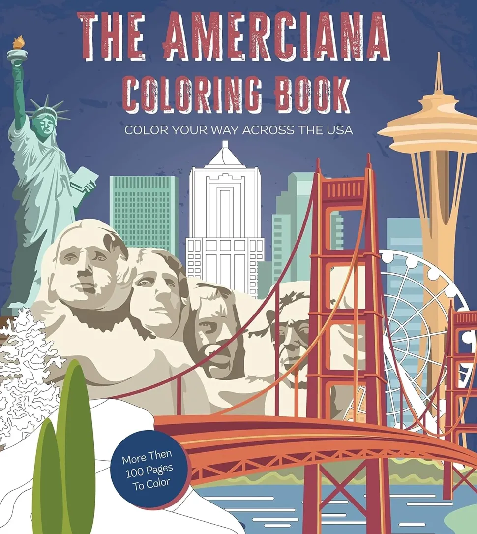 The Americana Coloring Book
