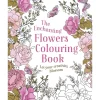 The enchanting flowers colouring book