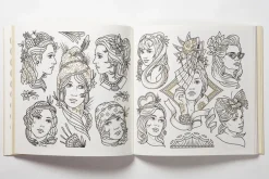The Tattoo Flash Colouring Book