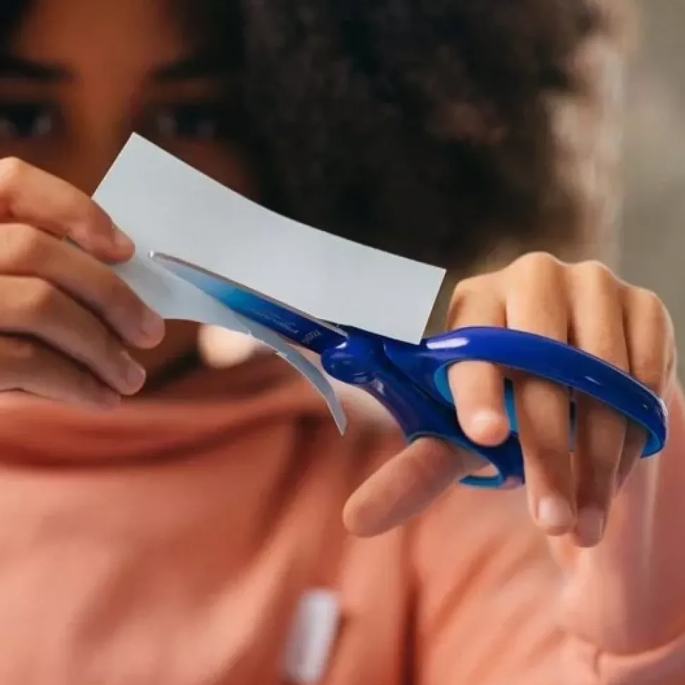 Tijeras Big Kids Zurdos Azul Degradado Fiskars 15 cm