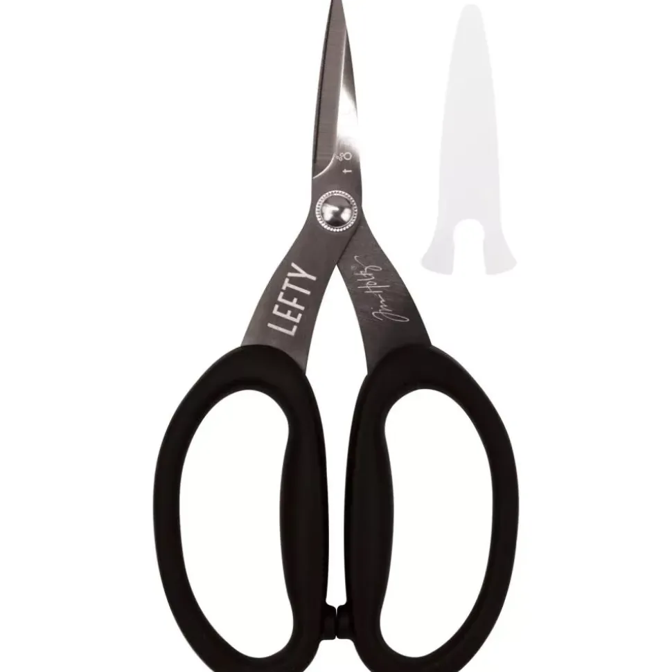 Tijeras microserradas para zurdos Tim Holtz 17cm