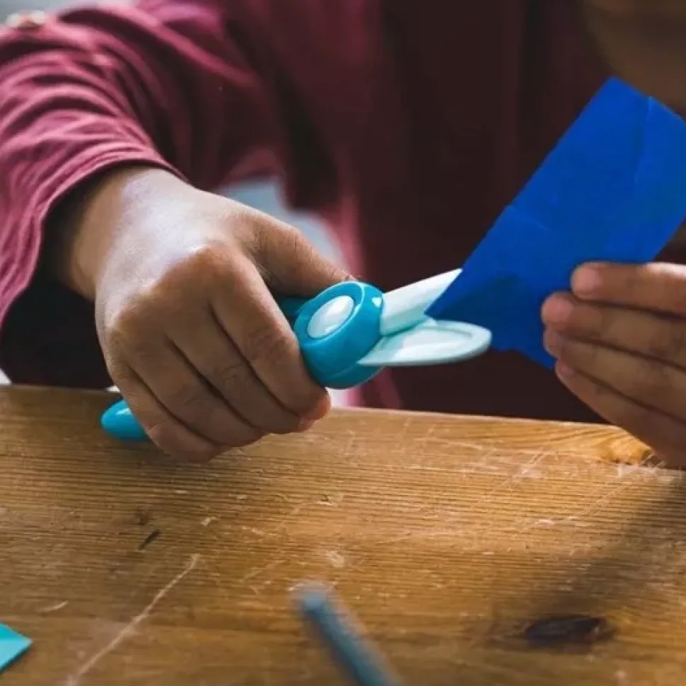 Tijeras Principiantes Azul Fiskars