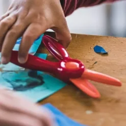 Tijeras Principiantes Rojo Fiskars