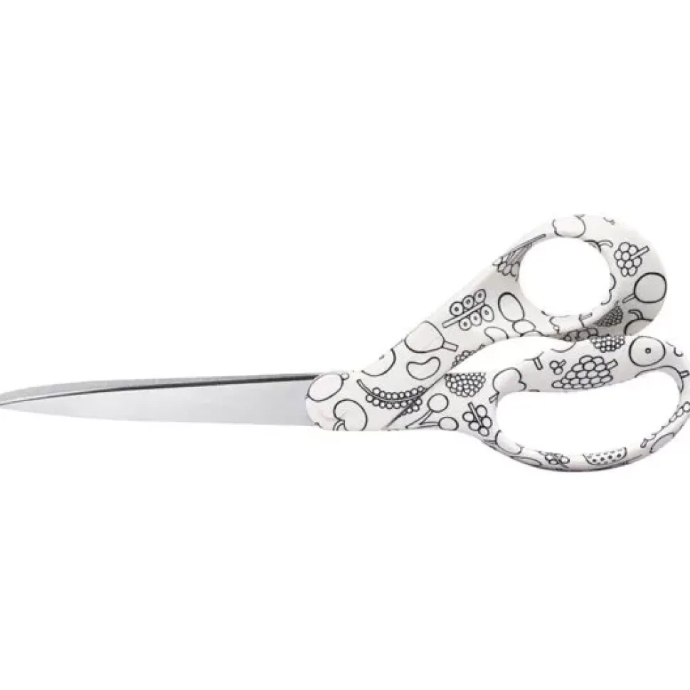 Tijeras Universales X Iittala Frutta Blanco y Negro Fiskars 21cm