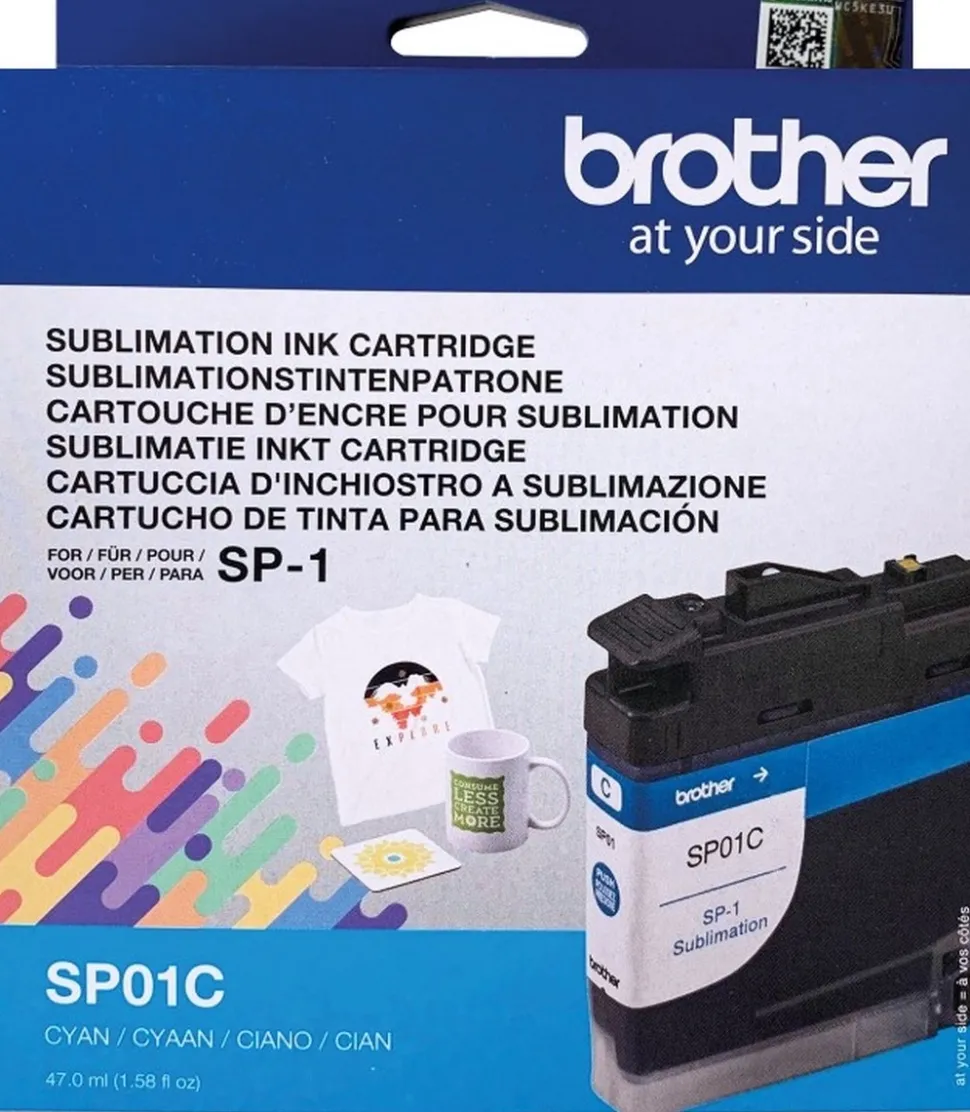 Tinta de sublimación SP01C Cyan SP1 Brother 47ml