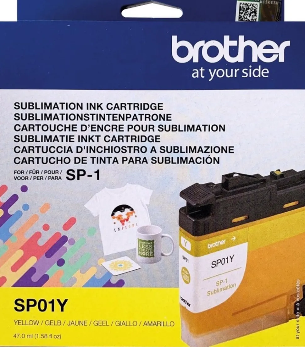 Tinta de sublimación SP01Y Amarillo SP1 Brother 47ml