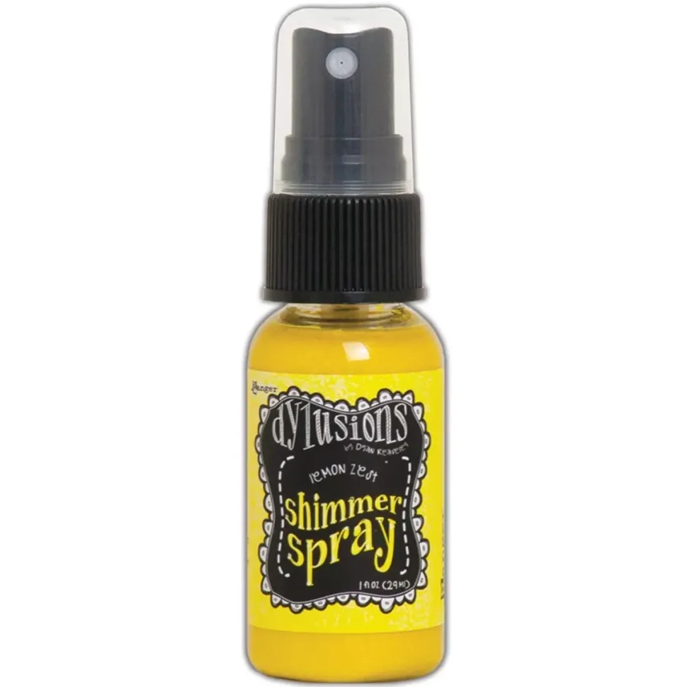Tinta Spray Dylusions Shimmer Lemon Zest Ranger 29ml