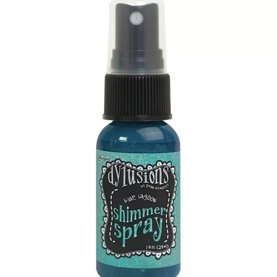Tinta Spray Dylusions Shimmer Blue Lagoon Ranger 29ml