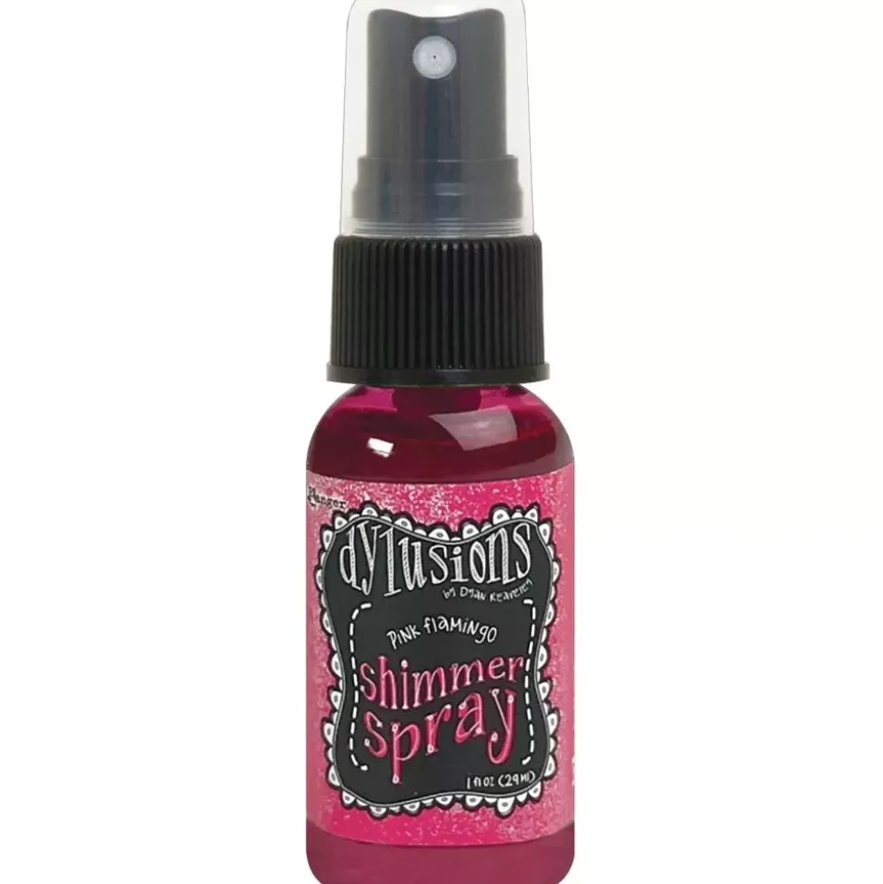 Tinta Spray Dylusions Shimmer Pink Flamingo Ranger 29ml