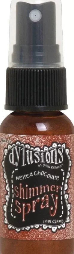Tinta Spray Dylusions Shimmer Melted Chocolate Ranger 29ml