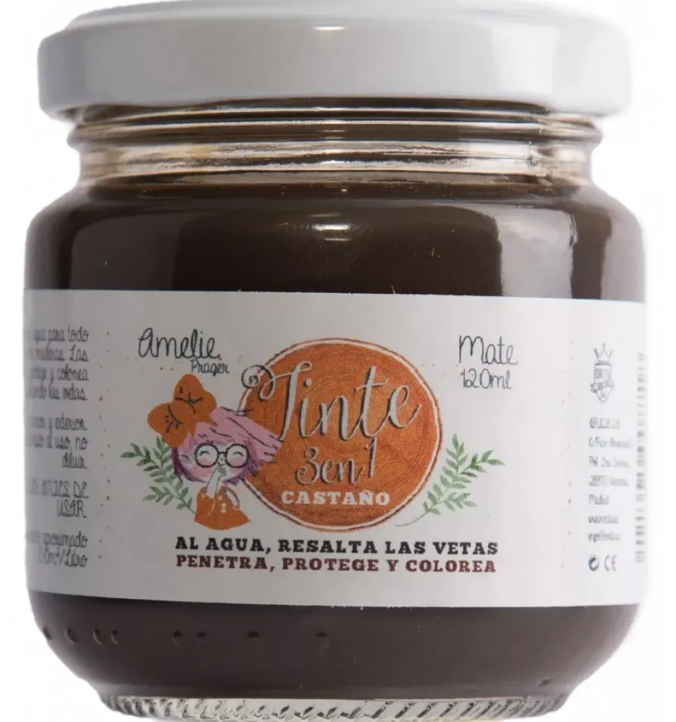Tinte Amelie 3 en 1 Castaño 120ml
