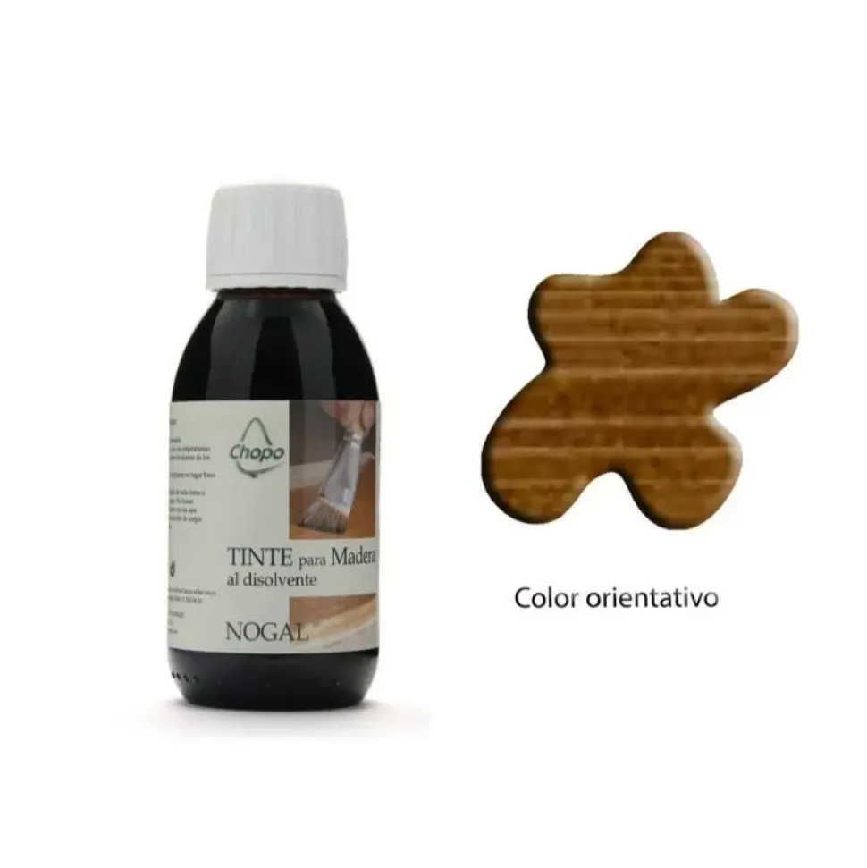 Tinte de madera al Disolvente Nogal 125ml