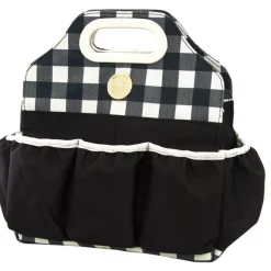 Tote Bag - Black Plaid