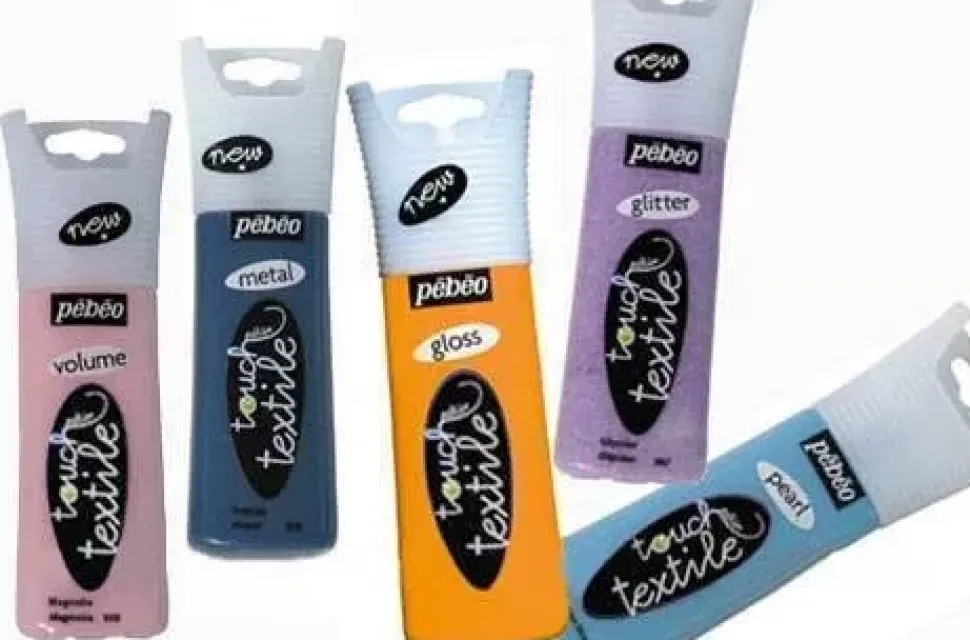 Touch Textile Pebeo. Efecto Pearl