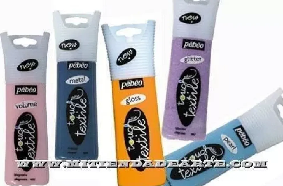 Touch Textile Pebeo. Efecto Pearl