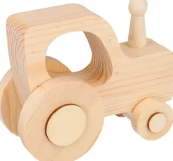 Tractor de madera Artemio