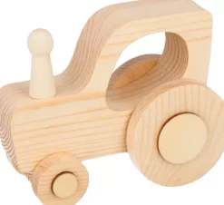 Tractor de madera Artemio