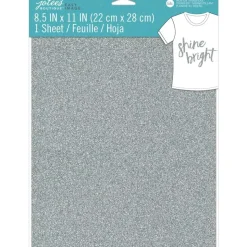 Transfer Para Tela Glitter Silver Jolee's Boutique