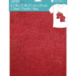 Transfer Para Tela Glitter Red Jolee's Boutique