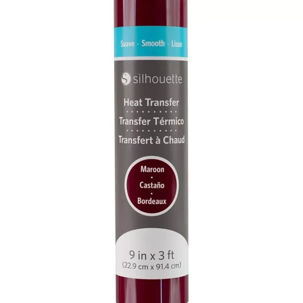 Transfer Para Tela Silhouette Castaño 9”x36”