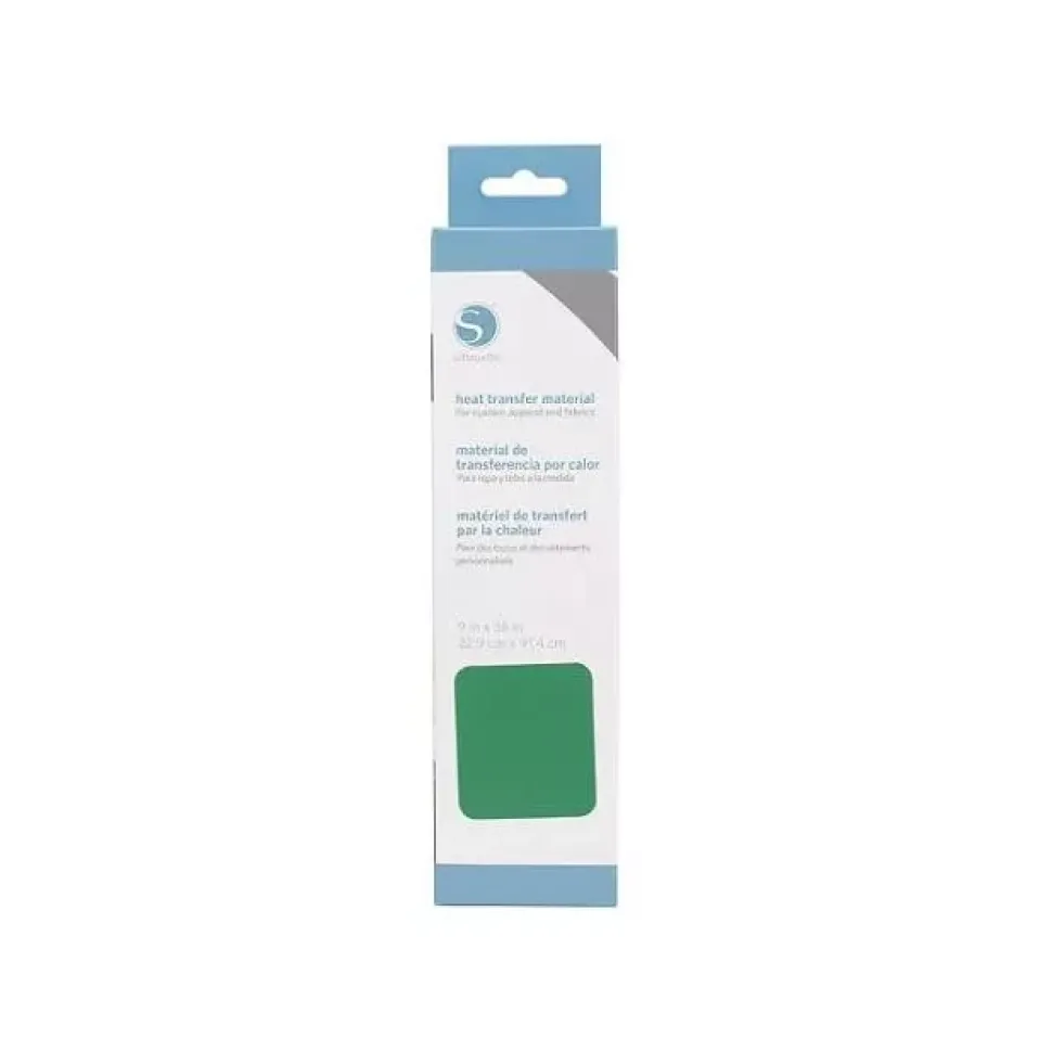 Transfer Para Tela Silhouette Verde 9"