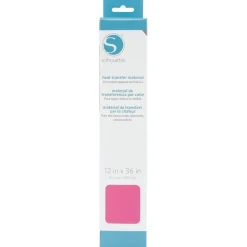 Transfer para tela Smooth Rosa Oscuro Silhouette 12"