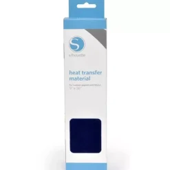 Transfer Para Tela Terciopelo Silhouette Azul Marino 9”x36”