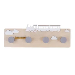 Trenes y Nubes de madera Rayher