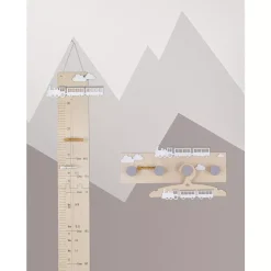 Trenes y Nubes de madera Rayher