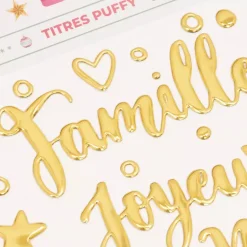 Títulos Puffy Francés All You Need Is Christmas Craftelier