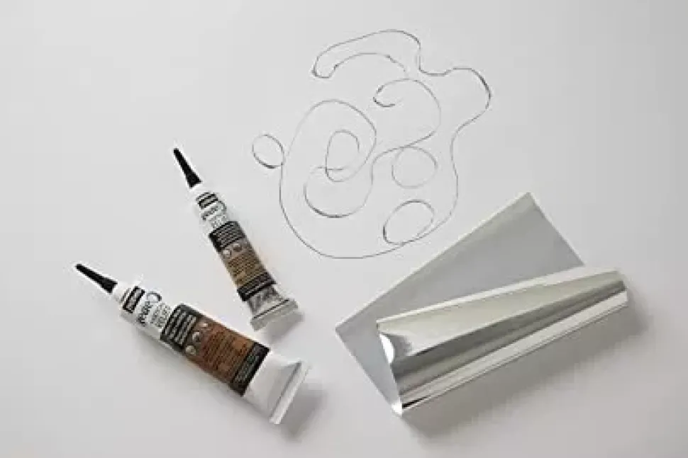 Tubo de mixtion relief para dorar Pebeo 37ml