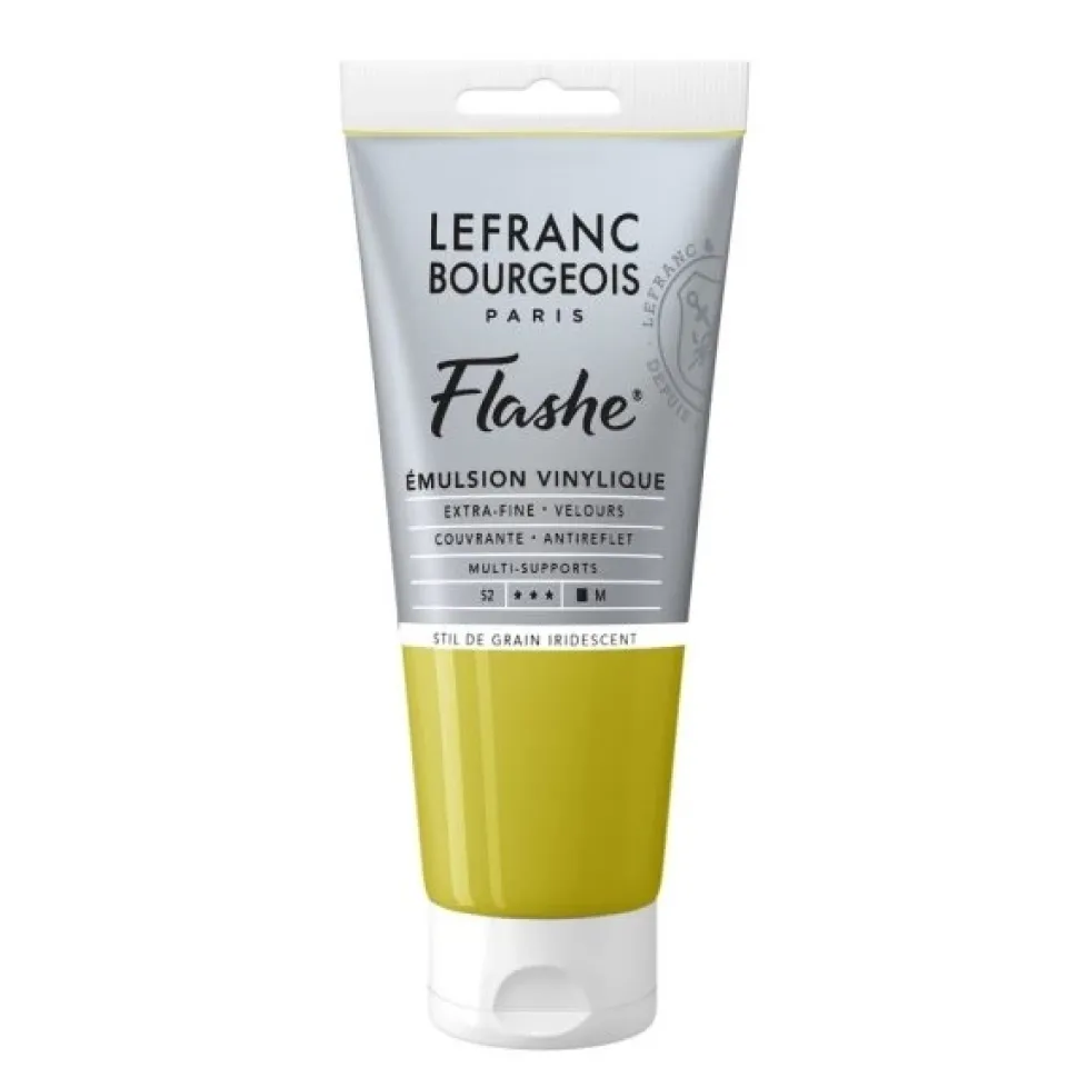 Tubo pintura vinílica Iridescent Stil de Green Flashe LeFranc & Bourgeois 80ml
