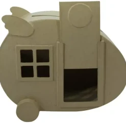 Urna Caravana de Papel Maché Décopatch