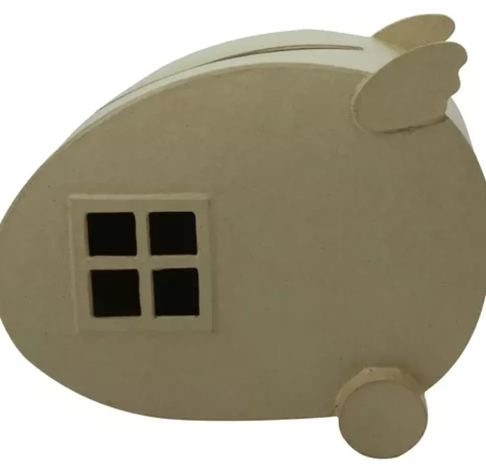 Urna Caravana de Papel Maché Décopatch